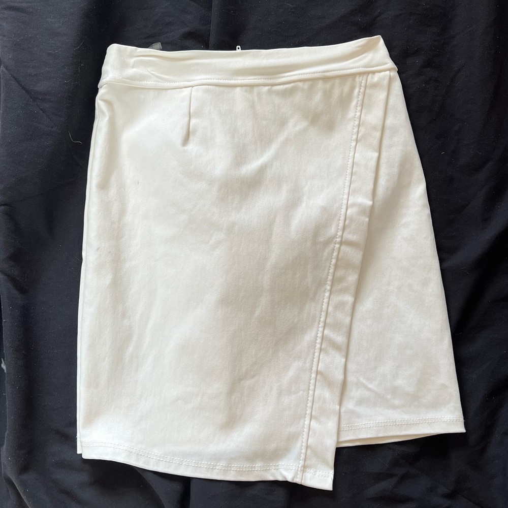 White Mini Skirt